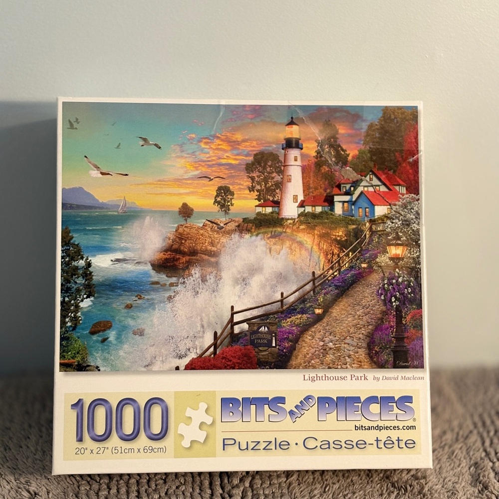 Bits and Pieces -  Lighthouse Park Puzzle - 1000 Pieces